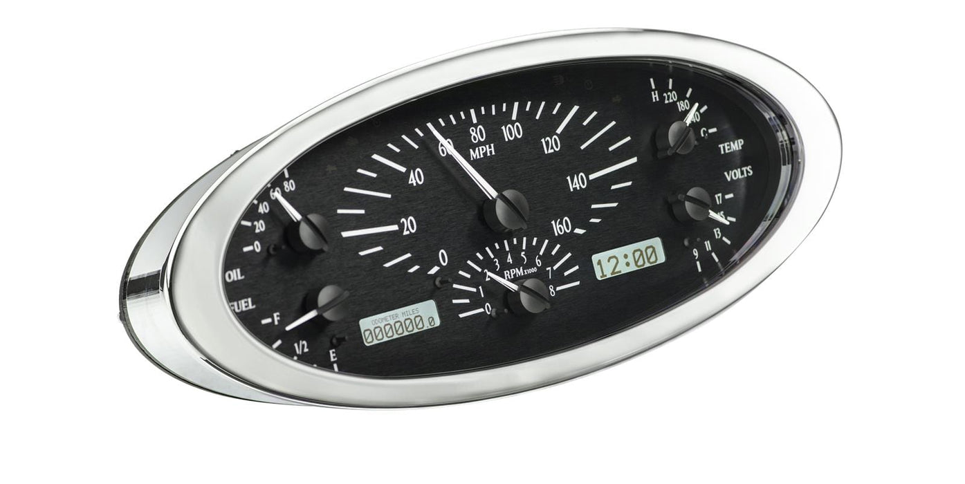 Dakota Digital Dakota Digital VHX Series Direct-Fit Analog Gauge Systems VHX-32F-K-W Autofit