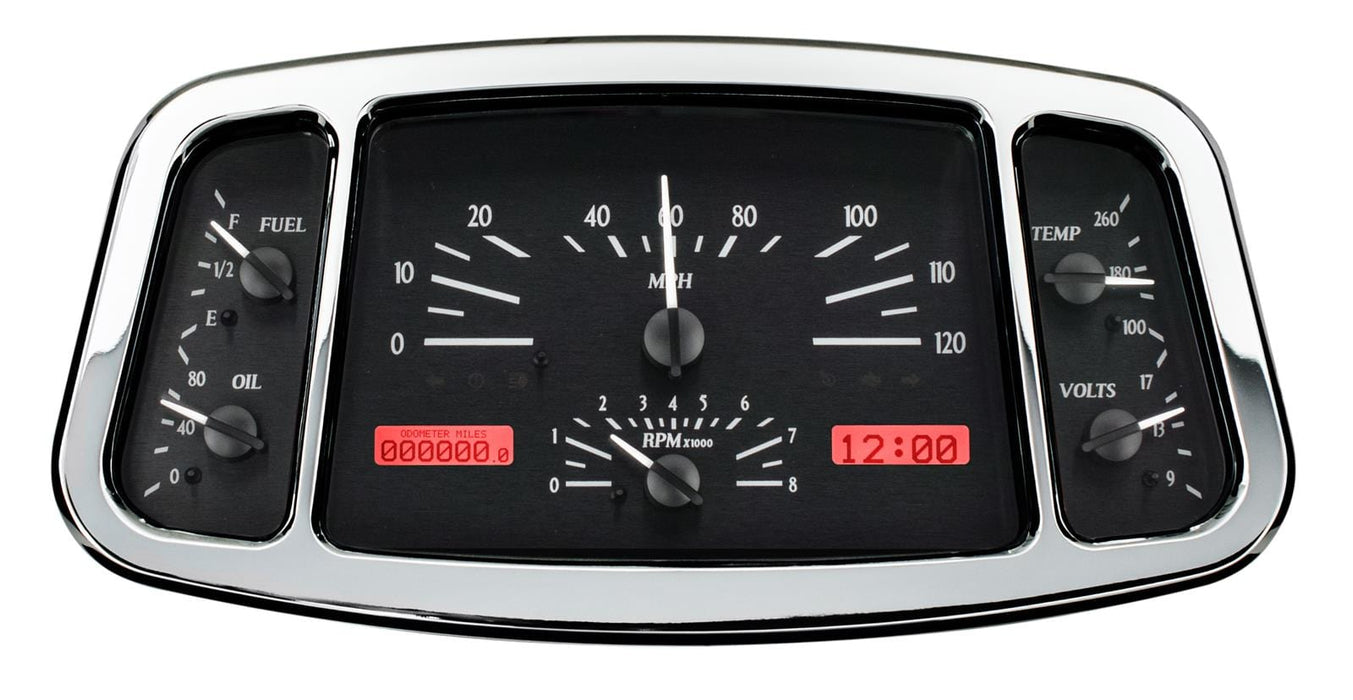 Dakota Digital Dakota Digital VHX Series Direct-Fit Analog Gauge Systems VHX-33F-K-B Autofit