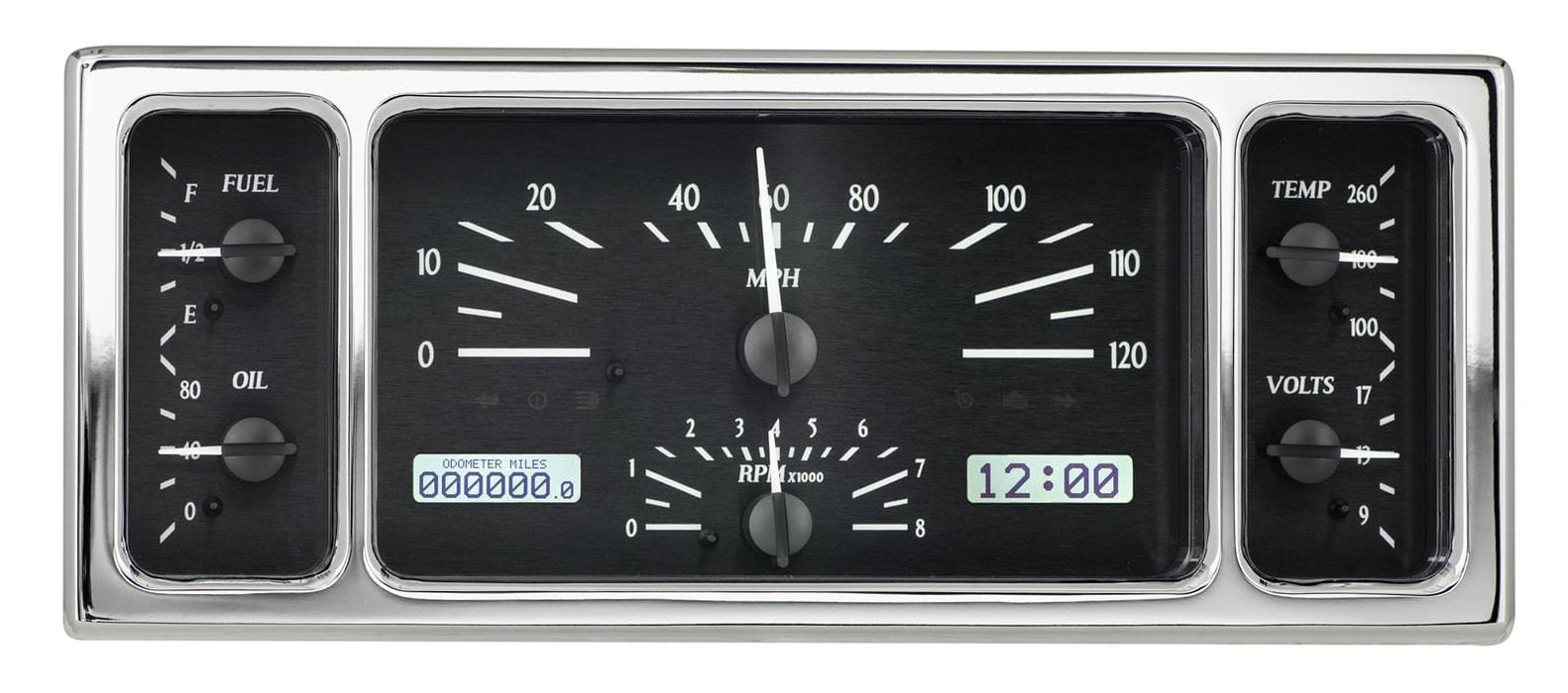 Dakota Digital Dakota Digital VHX Series Direct-Fit Analog Gauge Systems VHX-35F-K-W Autofit
