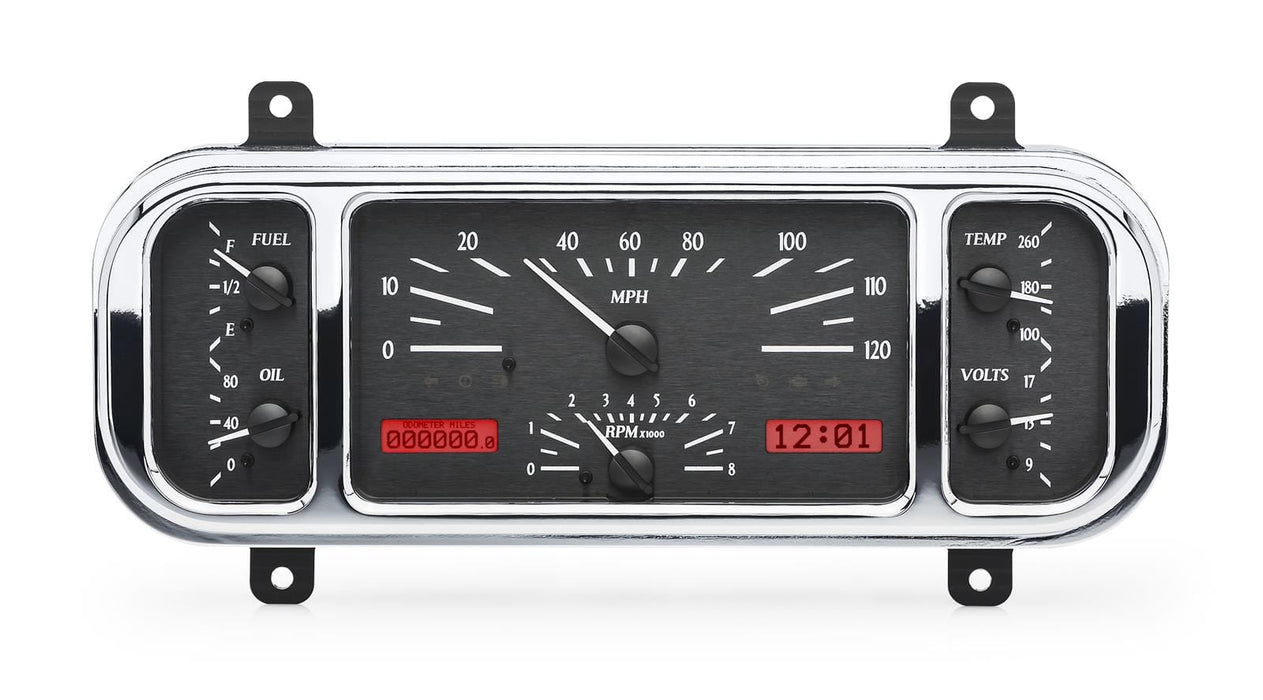 Dakota Digital Dakota Digital VHX Series Direct-Fit Analog Gauge Systems VHX-37C-K-R Autofit