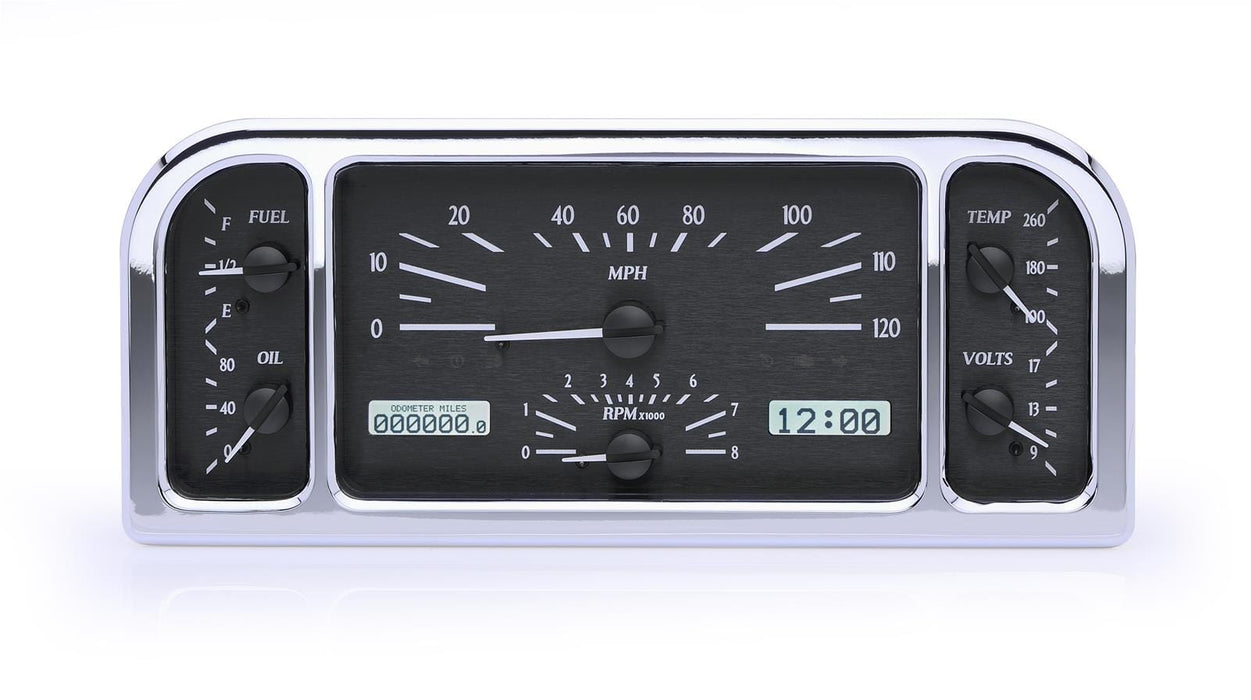 Dakota Digital Dakota Digital VHX Series Direct-Fit Analog Gauge Systems VHX-37F-K-W Autofit