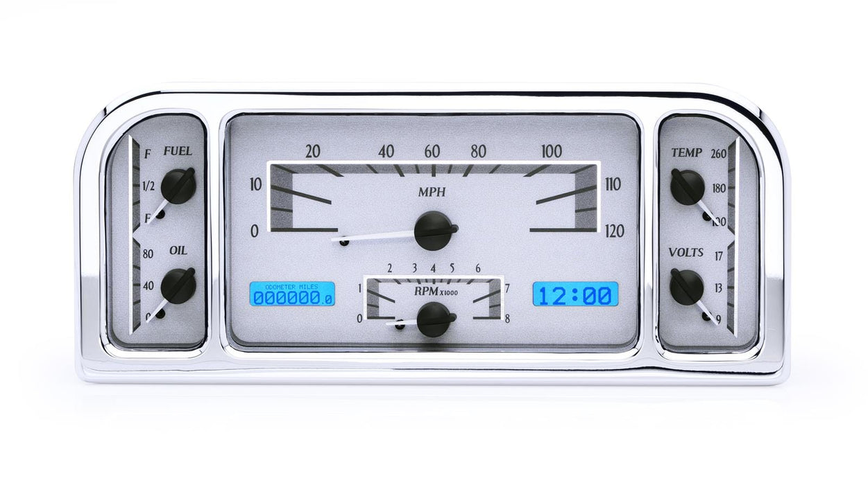 Dakota Digital Dakota Digital VHX Series Direct-Fit Analog Gauge Systems VHX-37F-S-B Autofit