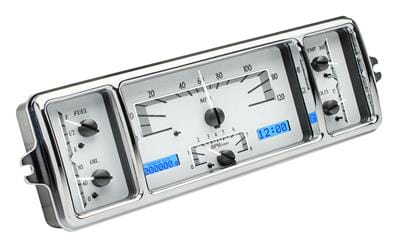 Dakota Digital Dakota Digital VHX Series Direct-Fit Analog Gauge Systems VHX-39C-K-B Autofit