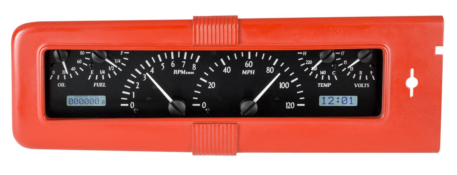 Dakota Digital Dakota Digital VHX Series Direct-Fit Analog Gauge Systems VHX-40C-K-W Autofit