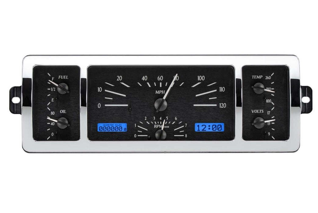 Dakota Digital Dakota Digital VHX Series Direct-Fit Analog Gauge Systems VHX-40C-PU-K-B Autofit
