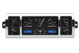 Dakota Digital Dakota Digital VHX Series Direct-Fit Analog Gauge Systems VHX-40C-PU-K-B Autofit