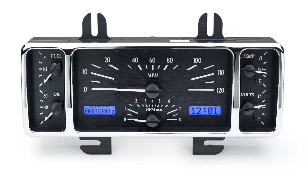 Dakota Digital Dakota Digital VHX Series Direct-Fit Analog Gauge Systems VHX-40F-K-B Autofit