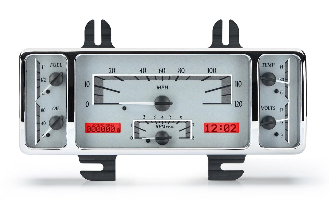 Dakota Digital Dakota Digital VHX Series Direct-Fit Analog Gauge Systems VHX-40F-S-W Autofit