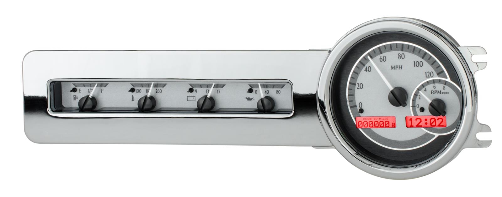 Dakota Digital Dakota Digital VHX Series Direct-Fit Analog Gauge Systems VHX-41C-S-R Autofit