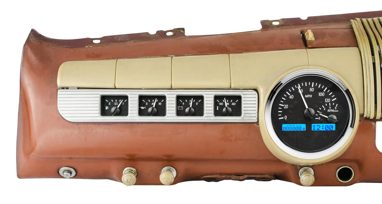 Dakota Digital Dakota Digital VHX Series Direct-Fit Analog Gauge Systems VHX-42F-K-B Autofit