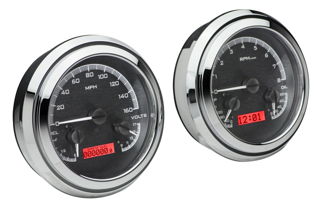 Dakota Digital Dakota Digital VHX Series Direct-Fit Analog Gauge Systems VHX-47C-PU-K-R Autofit