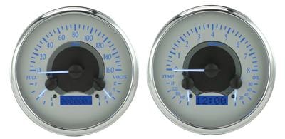 Dakota Digital Dakota Digital VHX Series Direct-Fit Analog Gauge Systems VHX-47C-PU-S-B Autofit