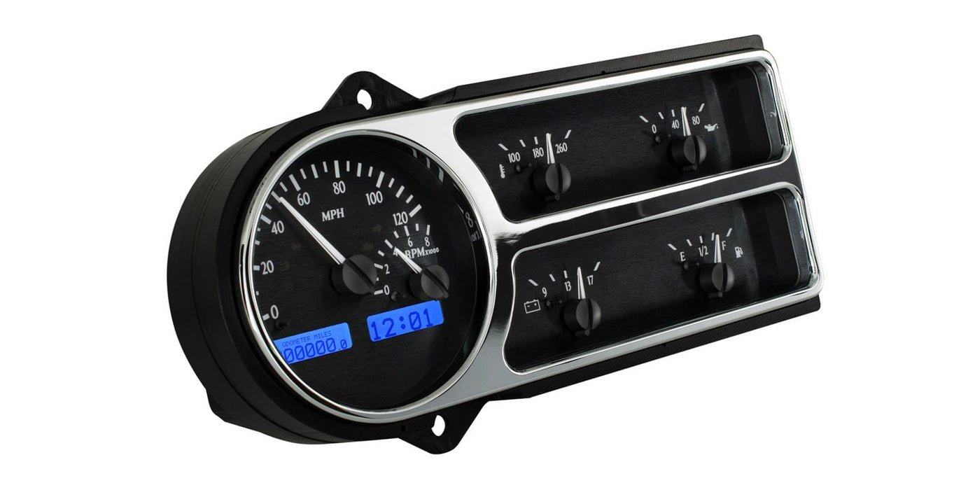 Dakota Digital Dakota Digital VHX Series Direct-Fit Analog Gauge Systems VHX-48F-PU-K-B Autofit