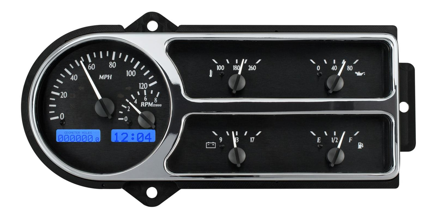 Dakota Digital Dakota Digital VHX Series Direct-Fit Analog Gauge Systems VHX-48F-PU-K-B Autofit