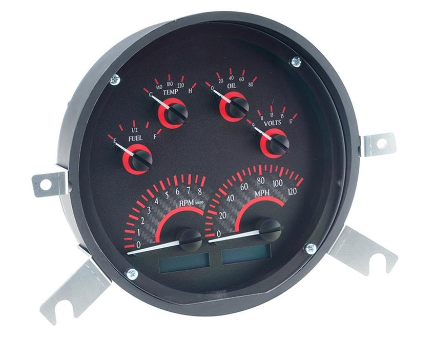 Dakota Digital Dakota Digital VHX Series Direct-Fit Analog Gauge Systems VHX-49C-C-R Autofit