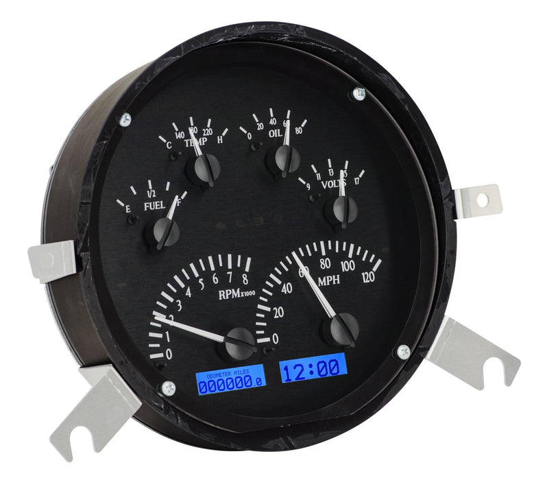 Dakota Digital Dakota Digital VHX Series Direct-Fit Analog Gauge Systems VHX-49C-K-B Autofit