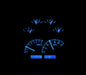 Dakota Digital Dakota Digital VHX Series Direct-Fit Analog Gauge Systems VHX-49C-K-B Autofit