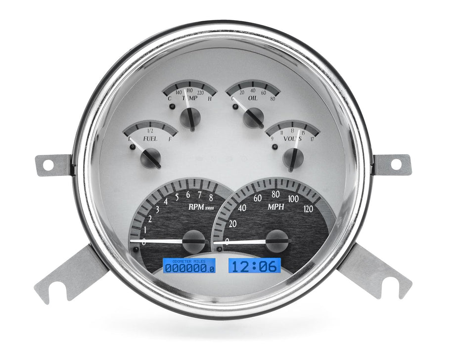 Dakota Digital Dakota Digital VHX Series Direct-Fit Analog Gauge Systems VHX-49C-S-B Autofit