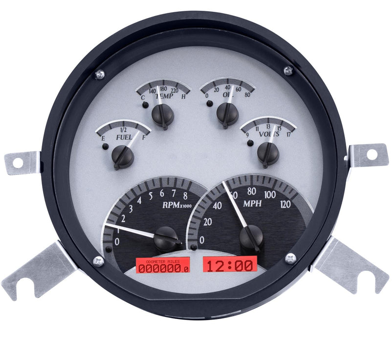 Dakota Digital Dakota Digital VHX Series Direct-Fit Analog Gauge Systems VHX-49C-S-R Autofit