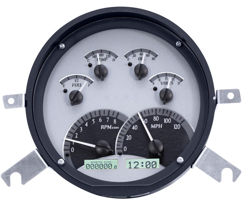 Dakota Digital Dakota Digital VHX Series Direct-Fit Analog Gauge Systems VHX-49C-S-W Autofit