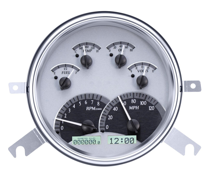 Dakota Digital Dakota Digital VHX Series Direct-Fit Analog Gauge Systems VHX-49C-S-W Autofit