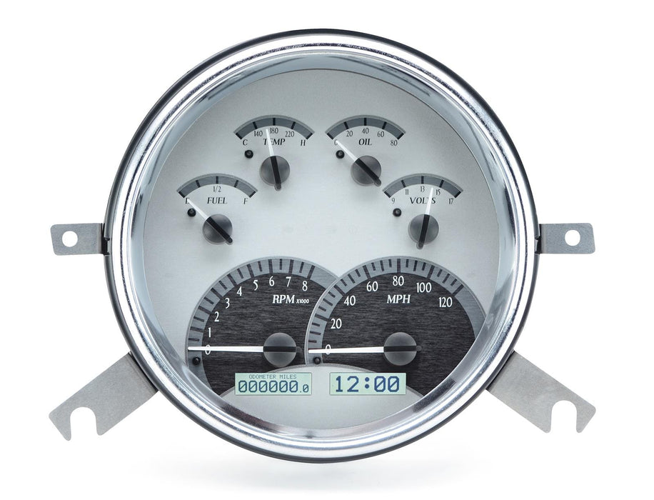 Dakota Digital Dakota Digital VHX Series Direct-Fit Analog Gauge Systems VHX-49C-S-W Autofit