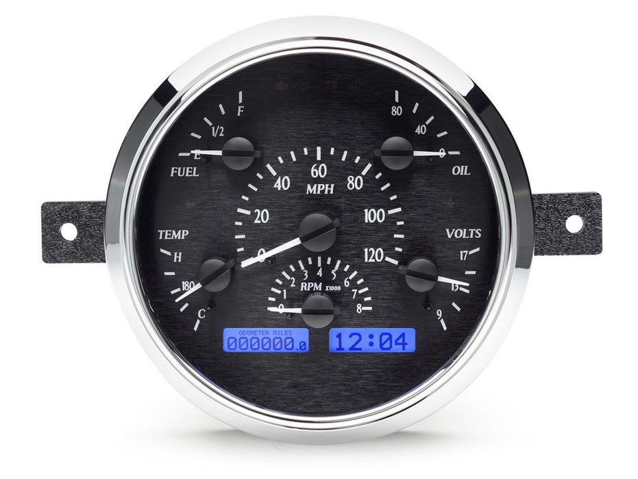 Dakota Digital Dakota Digital VHX Series Direct-Fit Analog Gauge Systems VHX-49F-K-B Autofit