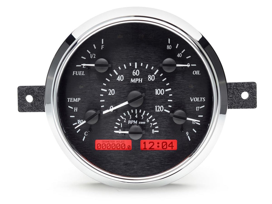 Dakota Digital Dakota Digital VHX Series Direct-Fit Analog Gauge Systems VHX-49F-K-R Autofit