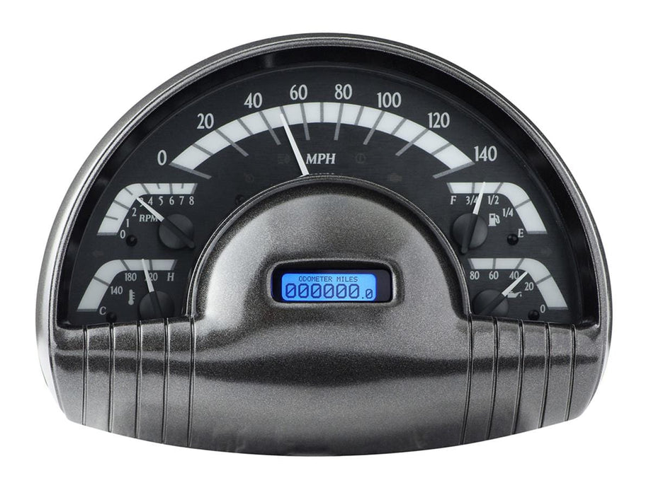 Dakota Digital Dakota Digital VHX Series Direct-Fit Analog Gauge Systems VHX-49O-K-B Autofit