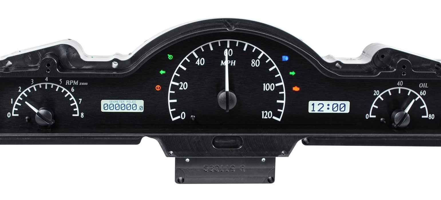 Dakota Digital Dakota Digital VHX Series Direct-Fit Analog Gauge Systems VHX-50M-K-W Autofit