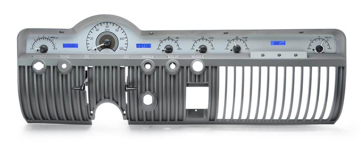 Dakota Digital Dakota Digital VHX Series Direct-Fit Analog Gauge Systems VHX-50M-S-B Autofit