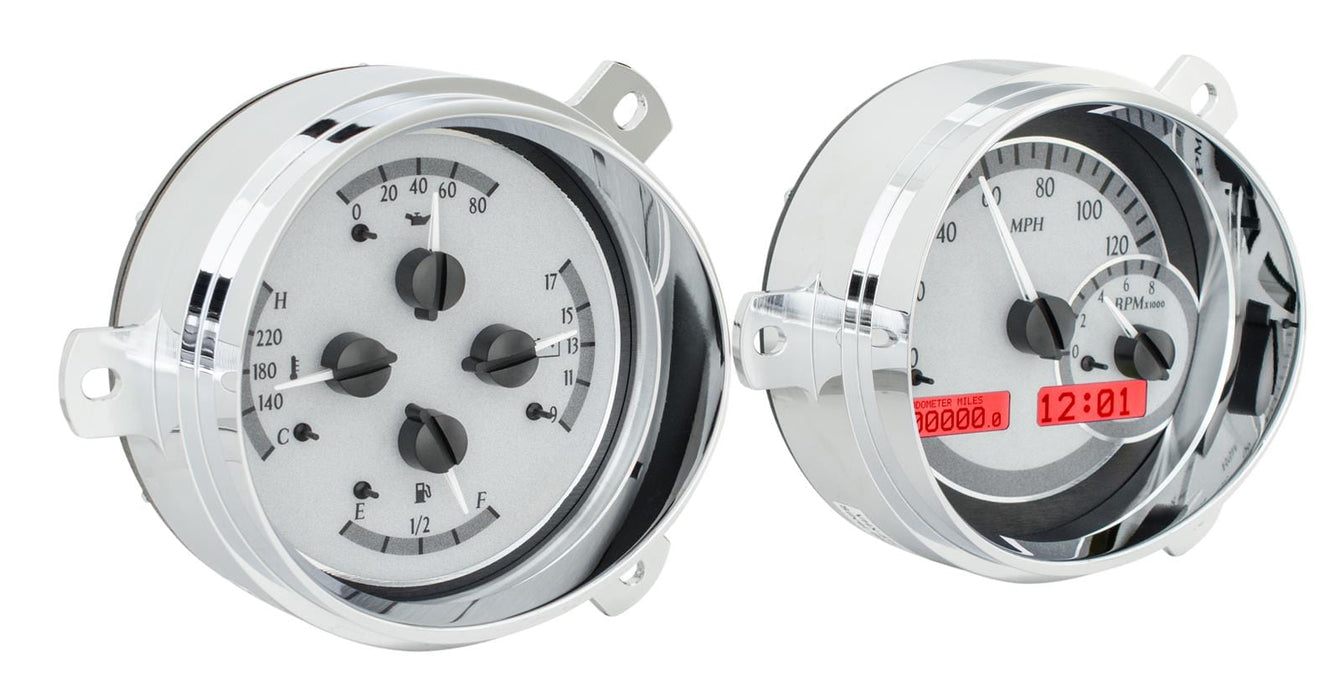 Dakota Digital Dakota Digital VHX Series Direct-Fit Analog Gauge Systems VHX-51C-S-R Autofit