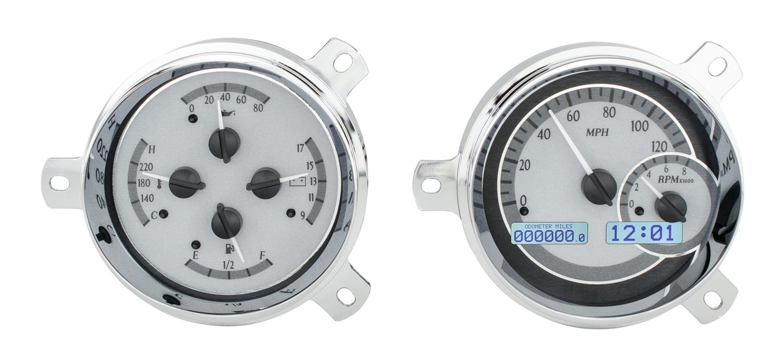 Dakota Digital Dakota Digital VHX Series Direct-Fit Analog Gauge Systems VHX-51C-S-W Autofit