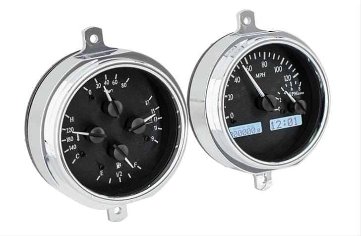 Dakota Digital Dakota Digital VHX Series Direct-Fit Analog Gauge Systems VHX-51F-PU-K-W Autofit