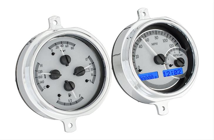Dakota Digital Dakota Digital VHX Series Direct-Fit Analog Gauge Systems VHX-51F-PU-S-B Autofit