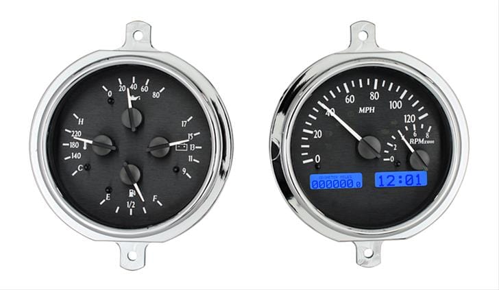 Dakota Digital Dakota Digital VHX Series Direct-Fit Analog Gauge Systems VHX-51F-PU-S-R Autofit