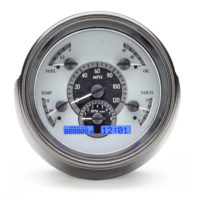 Dakota Digital Dakota Digital VHX Series Direct-Fit Analog Gauge Systems VHX-51F-S-B Autofit