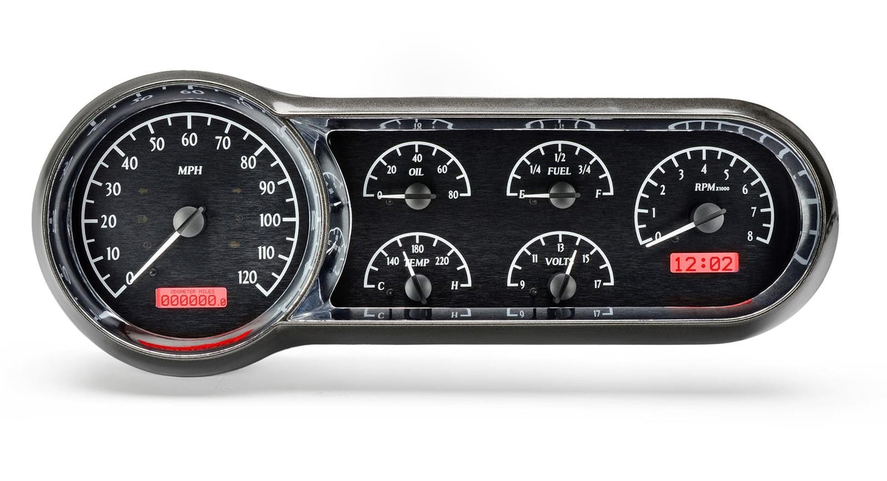 Dakota Digital Dakota Digital VHX Series Direct-Fit Analog Gauge Systems VHX-53C-K-R Autofit