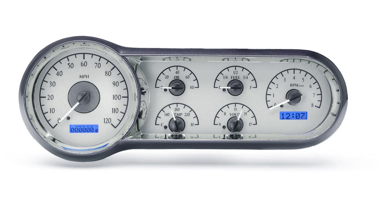 Dakota Digital Dakota Digital VHX Series Direct-Fit Analog Gauge Systems VHX-53C-S-B Autofit