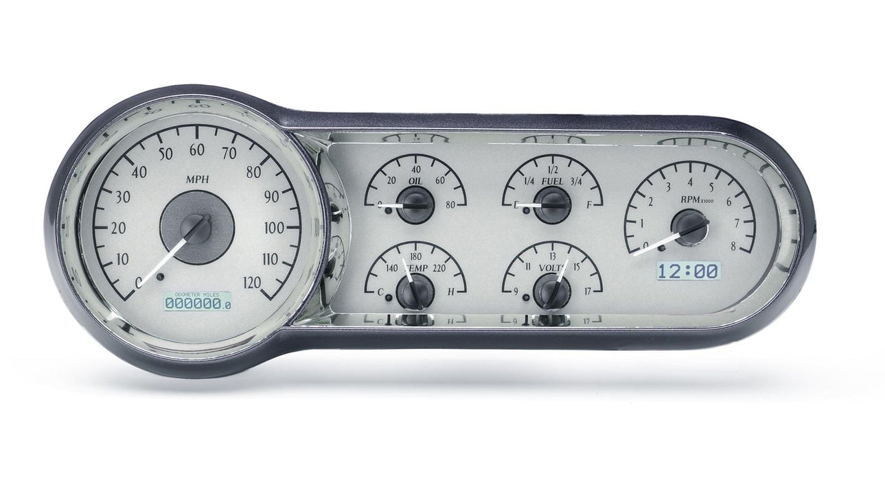 Dakota Digital Dakota Digital VHX Series Direct-Fit Analog Gauge Systems VHX-53C-S-W Autofit