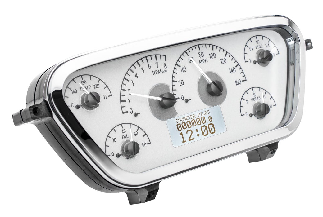 Dakota Digital Dakota Digital VHX Series Direct-Fit Analog Gauge Systems VHX-53F-PU-S-B Autofit