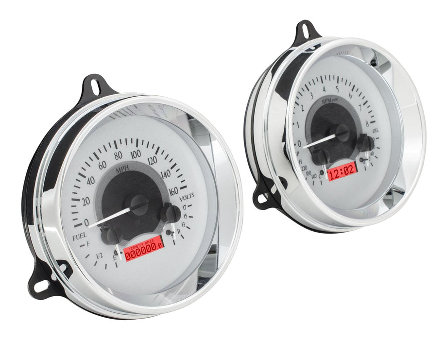 Dakota Digital Dakota Digital VHX Series Direct-Fit Analog Gauge Systems VHX-54C-PU-S-R Autofit