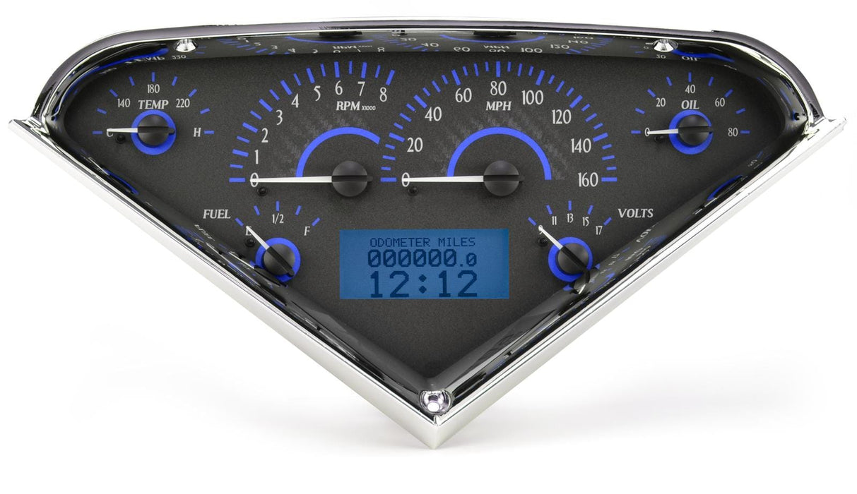 Dakota Digital Dakota Digital VHX Series Direct-Fit Analog Gauge Systems VHX-55C-PU-C-B Autofit