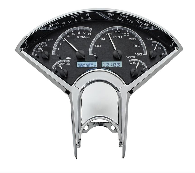 Dakota Digital Dakota Digital VHX Series Direct-Fit Analog Gauge Systems VHX-55C-PU-K-B Autofit