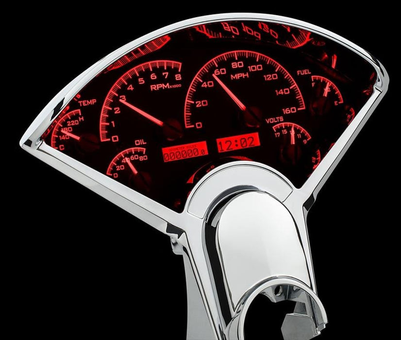 Dakota Digital Dakota Digital VHX Series Direct-Fit Analog Gauge Systems VHX-55C-PU-K-B Autofit