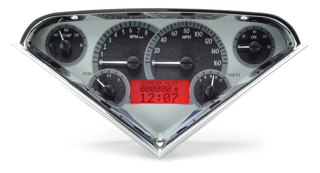 Dakota Digital Dakota Digital VHX Series Direct-Fit Analog Gauge Systems VHX-55C-PU-K-W Autofit