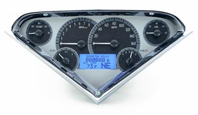 Dakota Digital Dakota Digital VHX Series Direct-Fit Analog Gauge Systems VHX-55C-PU-S-B Autofit