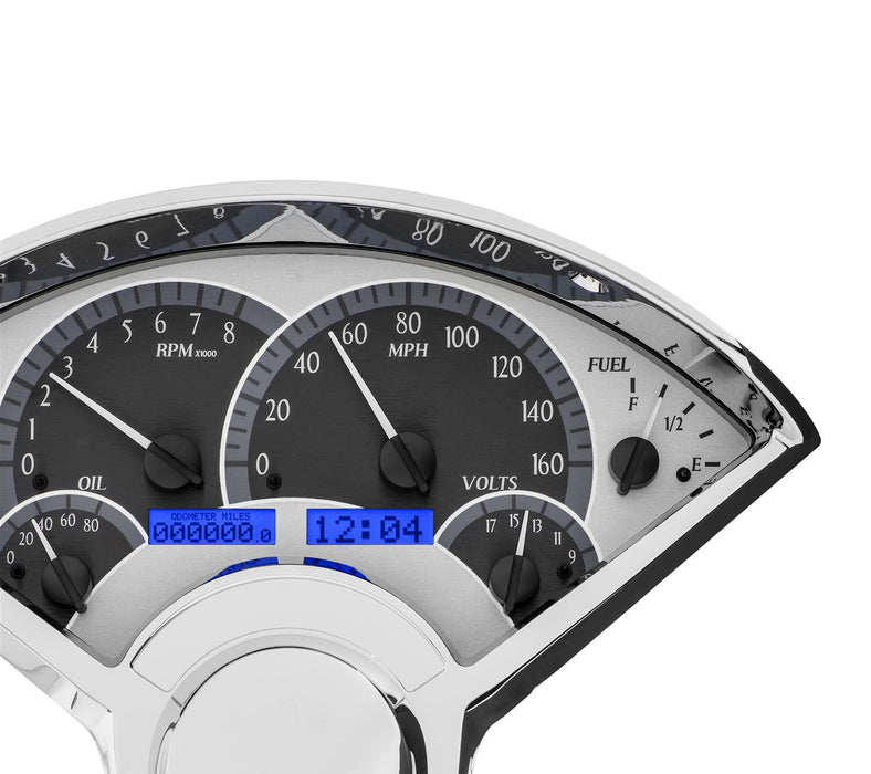 Dakota Digital Dakota Digital VHX Series Direct-Fit Analog Gauge Systems VHX-55C-S-B Autofit