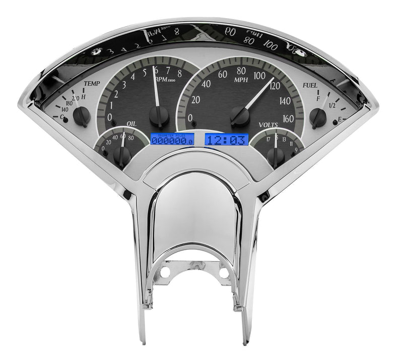 Dakota Digital Dakota Digital VHX Series Direct-Fit Analog Gauge Systems VHX-55C-S-B Autofit
