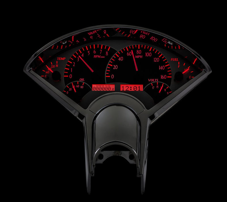 Dakota Digital Dakota Digital VHX Series Direct-Fit Analog Gauge Systems VHX-55C-S-R Autofit